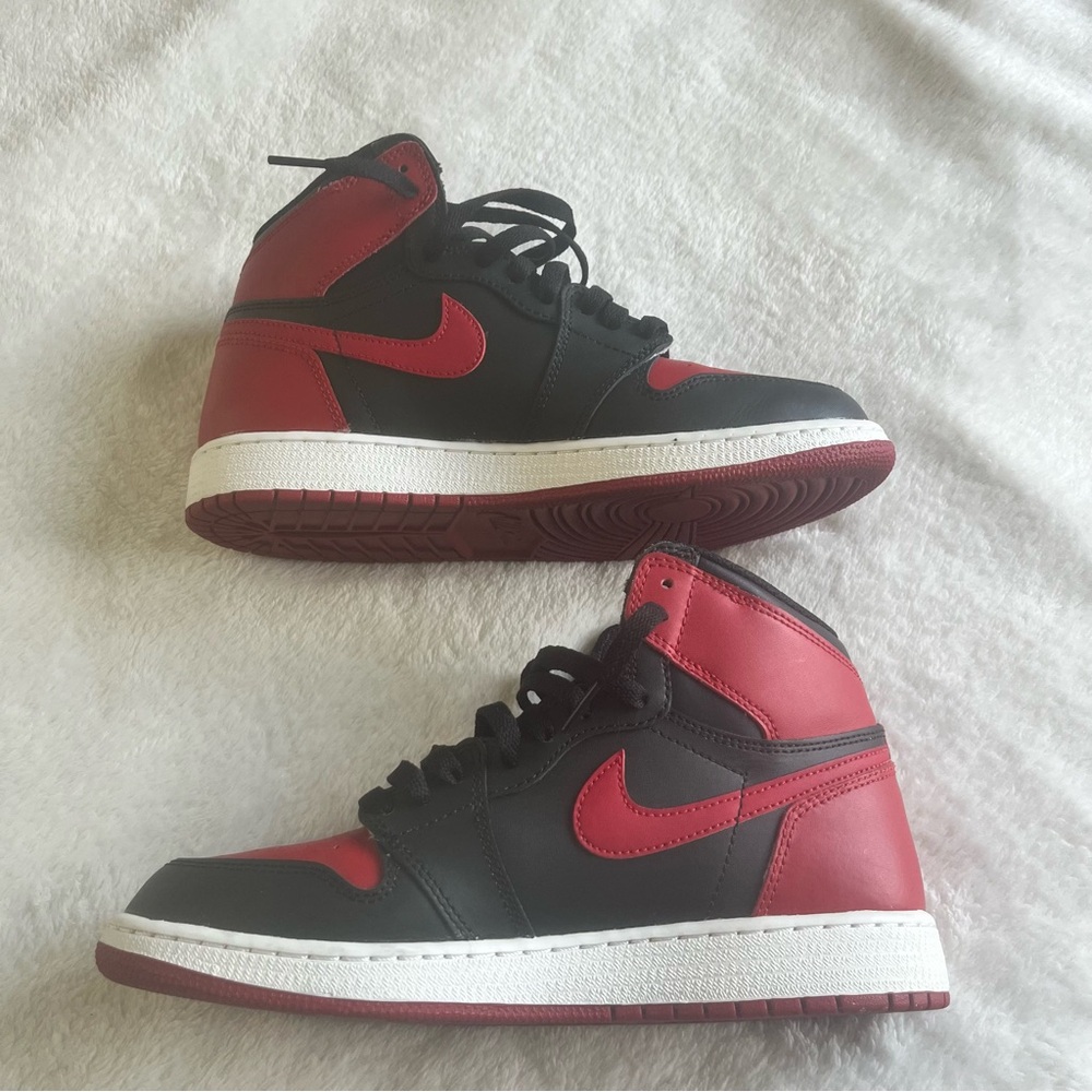 Bred 1s Jordans Size 7Y
